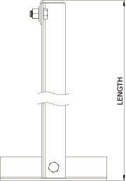 Length of Angle Strut