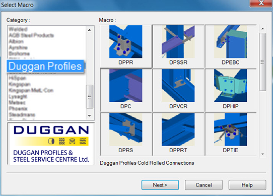 Duggan Profiles Connection Macros