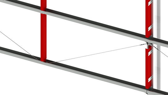 Vertical Cladding Rail