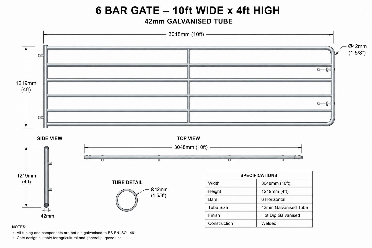 10ftGate